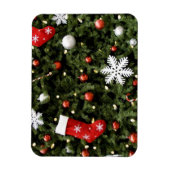 Noord-Amerika. Kerstversiering aan boom. 2 Magneet (Verticaal)