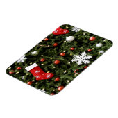 Noord-Amerika. Kerstversiering aan boom. 2 Magneet (Linkerzijde)
