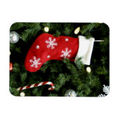 Noord-Amerika. Kerstversiering aan boom. 3 Magneet (Horizontaal)