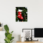 Noord-Amerika. Kerstversiering aan boom. 3 Poster (Thuiskantoor)