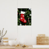 Noord-Amerika. Kerstversiering aan boom. 3 Poster (Keuken)