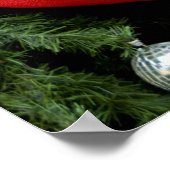 Noord-Amerika. Kerstversiering aan boom. 3 Poster (Hoek)