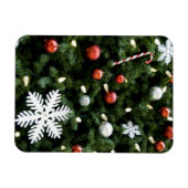 Noord-Amerika. Kerstversiering aan boom. 4 Magneet (Horizontaal)