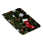 Noord-Amerika. Kerstversiering aan boom. 5 Magneet (Rechterzijde)