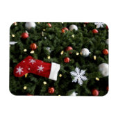 Noord-Amerika. Kerstversiering aan boom. 5 Magneet (Horizontaal)