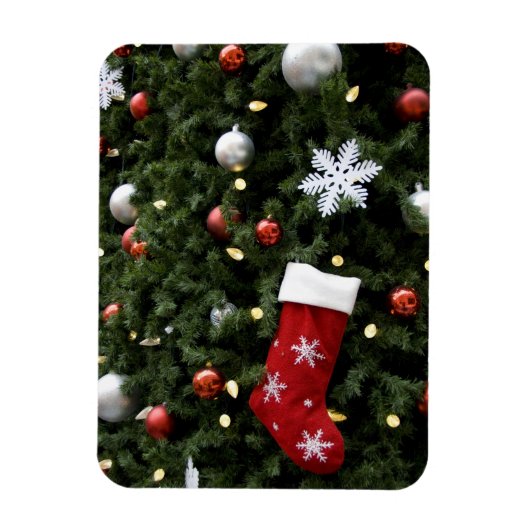 Noord-Amerika. Kerstversiering aan boom. 5 Magneet (Verticaal)