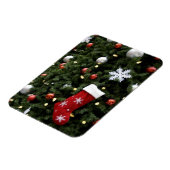 Noord-Amerika. Kerstversiering aan boom. 5 Magneet (Linkerzijde)