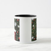 Noord-Amerika. Kerstversiering aan boom. 5 Mok (Midden)