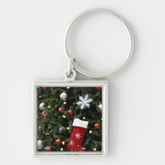 Noord-Amerika. Kerstversiering aan boom. 5 Sleutelhanger (Voorkant)