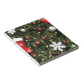 Noord-Amerika. kerstversieringen op boom. 2 Notitieblok (Schuin)
