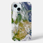 Noord-Amerika met rook zichtbaar op locaties. Case-Mate iPhone Case (Achterkant)