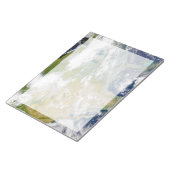 Noord-Amerika met rook zichtbaar op locaties. Notitieblok (Schuin)