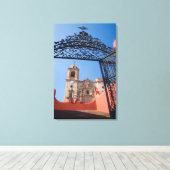 Noord-Amerika, Mexico, deelstaat Guanajuato. De Canvas Afdruk (Insitu (Houten vloer))