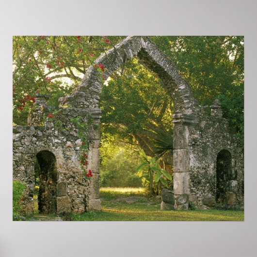Noord-Amerika, Mexico, het schiereiland Yucatan, Poster (Voorkant)