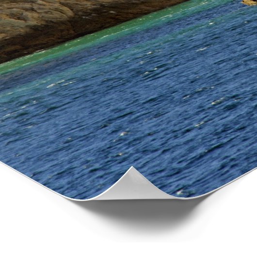 Noord-Amerika, Mexico, staat Baja Poster (Hoek)