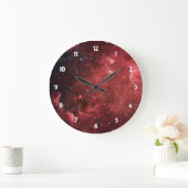 Noord-Amerika Nebula Infrarood Clock Grote Klok (Huis)