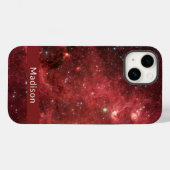 Noord-Amerika Nebula Infrarood Jouw naam Case-Mate iPhone Case (Achterkant (horizontaal))