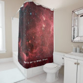 Noord-Amerika Nebula Infrarood Shower Curtain Douchegordijn (In situ)