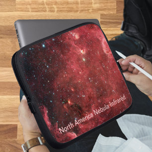 Noord-Amerika Nebula Infrred Laptop Sleeve