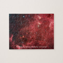 Noord-Amerika Nebula Infrred Legpuzzel