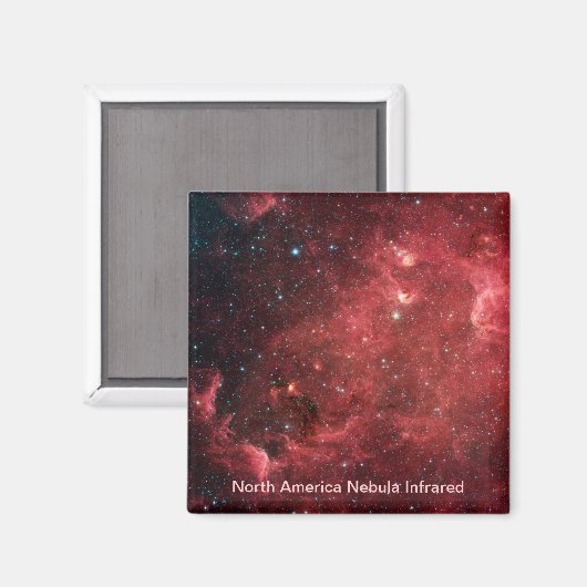 Noord-Amerika Nebula Infrred Magneet (Voorkant / Achterkant)