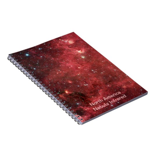 Noord-Amerika Nebula Infrred Notitieboek (Rechterzijde)