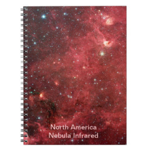 Noord-Amerika Nebula Infrred Notitieboek