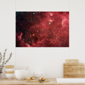 Noord-Amerika Nebula Infrred Poster (Keuken)