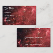 Noord-Amerika Nebula Infrred Visitekaartje (Voorkant / Achterkant)