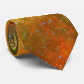 Noord-Amerika Nebula Sinaasappel stropdas (Opgerold)
