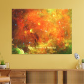Noord-Amerika-nevel Canvas Afdruk (Insitu (Woonkamer))