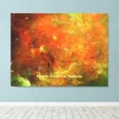 Noord-Amerika-nevel Canvas Afdruk (Insitu (Houten vloer))