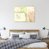 Noord-Amerika noordwest Canvas Afdruk (Insitu (Slaapkamer))