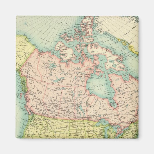 Noord-Amerika politiek Magneet (Voorkant)