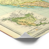 Noord-Amerika politiek Poster (Hoek)