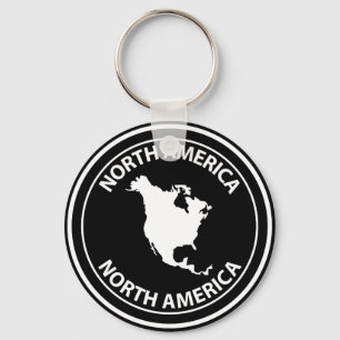Noord-Amerika Sleutelhanger