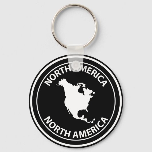 Noord-Amerika Sleutelhanger (Voorkant)