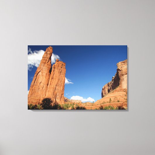 Noord-Amerika, Verenigde Staten, Arizona, Navajo I Canvas Afdruk (Voorkant)