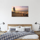 Noord-Amerika, Verenigde Staten, Massachusetts, Na Canvas Afdruk (Insitu (Slaapkamer))