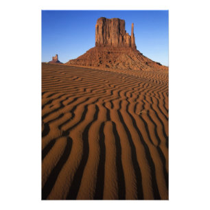 Noord-Amerika, Verenigde Staten, Utah, Monument Va Foto Afdruk