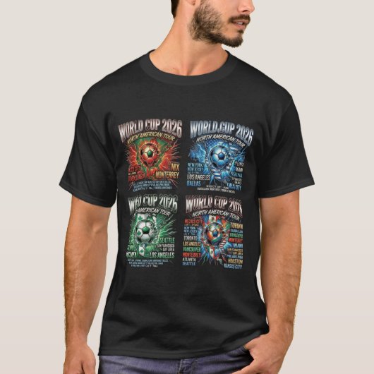 Noord-Amerika Voetbal 2026 Shirt (Voorkant)