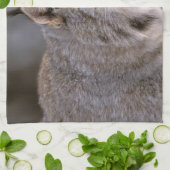 Noord-Amerika, VS, Alaska, Haines. Lynx (Felis 2) Theedoek (Gevouwen)