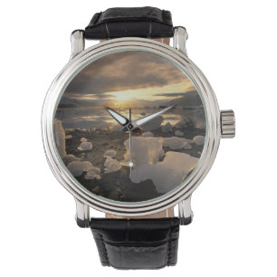 Noord-Amerika, VS, Alaska, Ice Bay, Icescape Horloge
