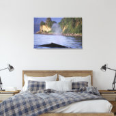 Noord-Amerika, VS, Alaska, Inside Passage. Canvas Afdruk (Insitu (Slaapkamer))