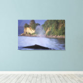 Noord-Amerika, VS, Alaska, Inside Passage. Canvas Afdruk (Insitu (Houten vloer))