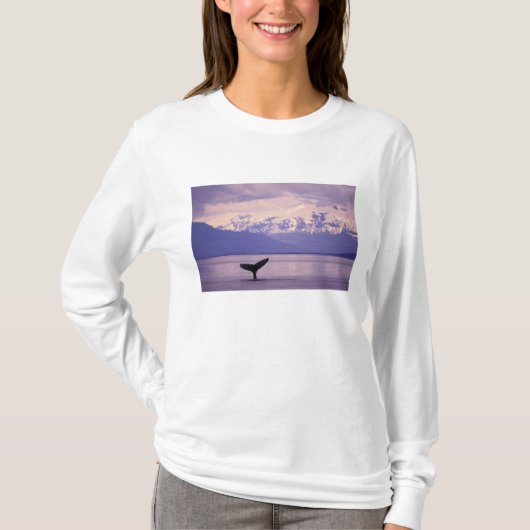Noord-Amerika, VS, Alaska, Inside Passage. T-shirt (Voorkant)