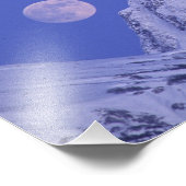 Noord-Amerika, VS, Alaska, Knik rivier, Foto Afdruk (Hoek)
