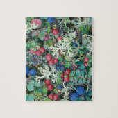 Noord-Amerika, VS, Alaska, Landschap, bessen Legpuzzel (Verticaal)