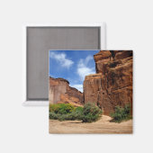 Noord-Amerika, VS, Arizona, Navajo Indian 5 Magneet (Voorkant / Achterkant)