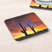 Noord-Amerika, VS, Arizona, Sonoran-woestijn. Onderzetter (Linkerzijde)